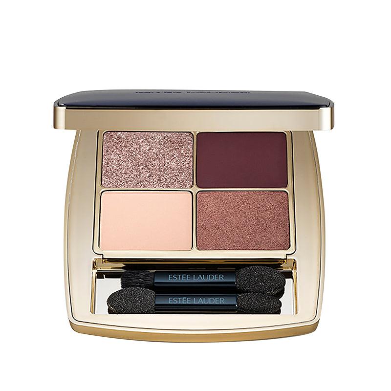 Estee Lauder Envy Luxe Eyeshadow Quad -2 Indigo Night אסתי לאודר ארבע צלליות אבקה יוקרתיות מסדרת פיור קולור-GLAM42