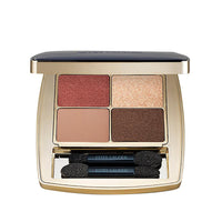 Estee Lauder Envy Luxe Eyeshadow Quad -2 Indigo Night אסתי לאודר ארבע צלליות אבקה יוקרתיות מסדרת פיור קולור-GLAM42