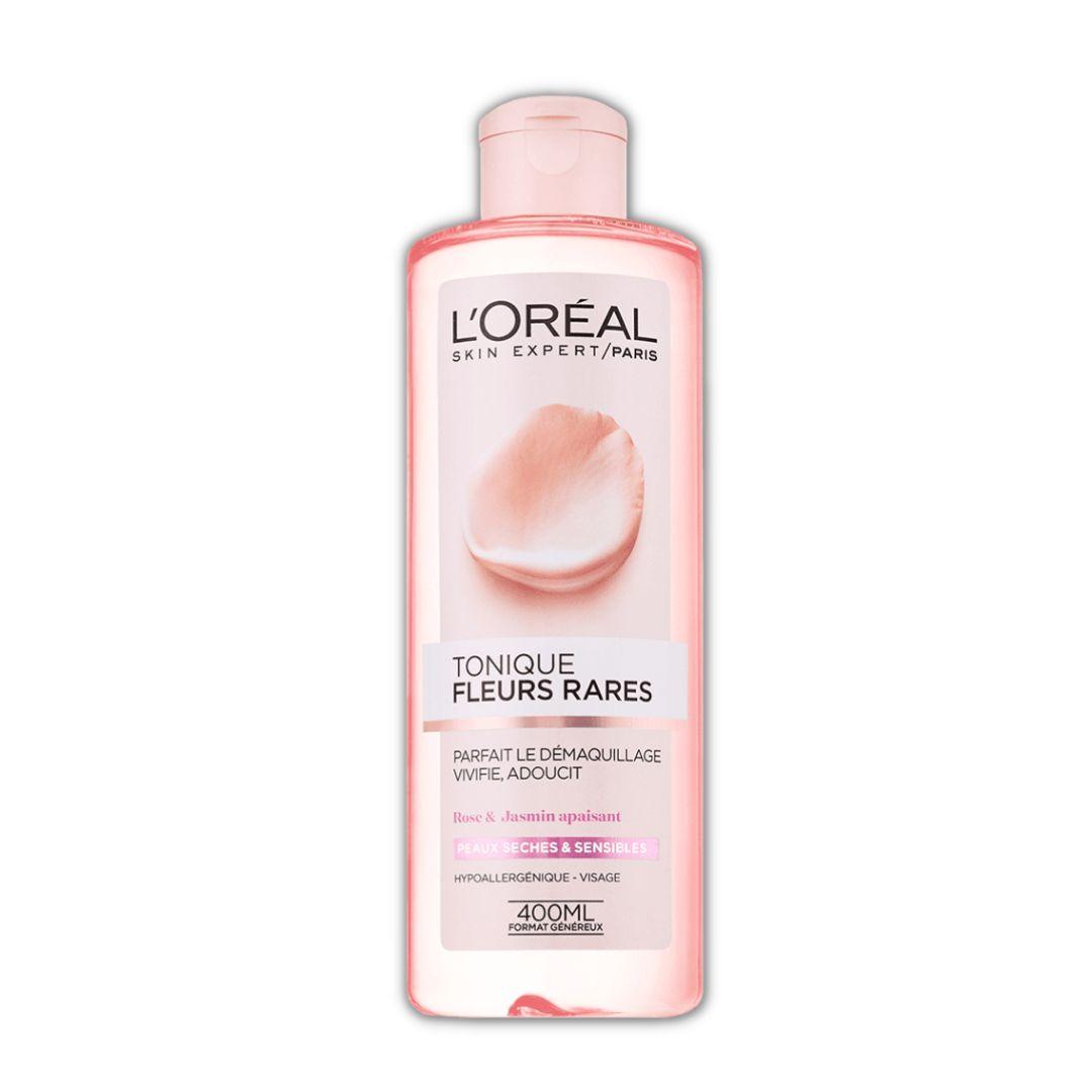 Loreal Paris Rare Flowers לוריאל מי פנים לעור רגיש-GLAM42