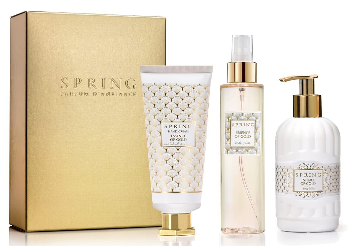 Spring Essence Of Gold Valentine Set ספרינג מארז זהוב טיפוח במהדורה מוגבלת-GLAM42