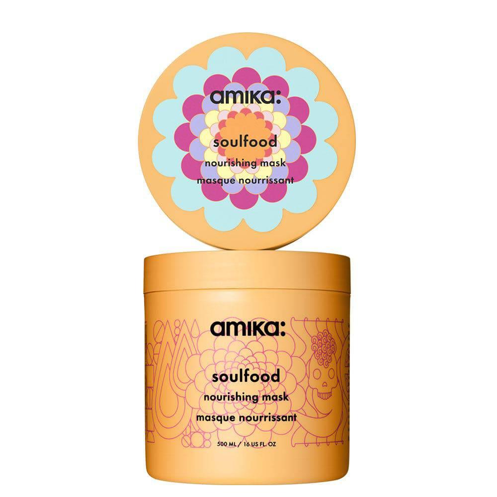 Amika Soulfood Mask 500ml אמיקה מסכת הזנה לשיער רגיל עד דק-GLAM42