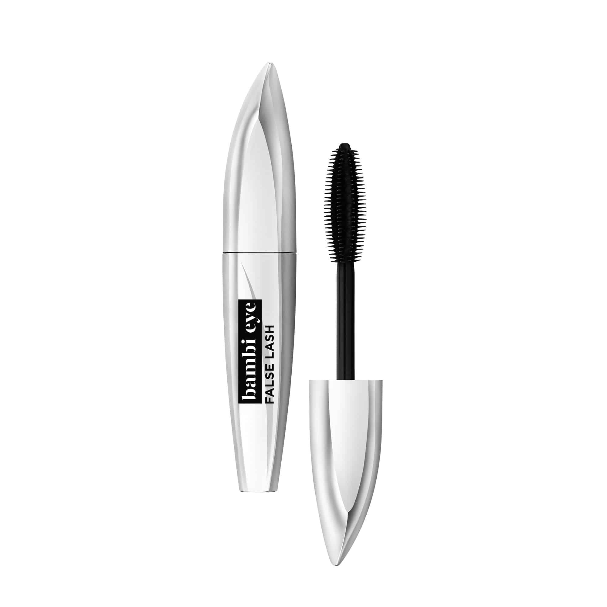 L'Oreal Paris Bambi Mascara לוריאל מסקרה שחורה במבי למראה ריסים מלאים ומאורכים-GLAM42