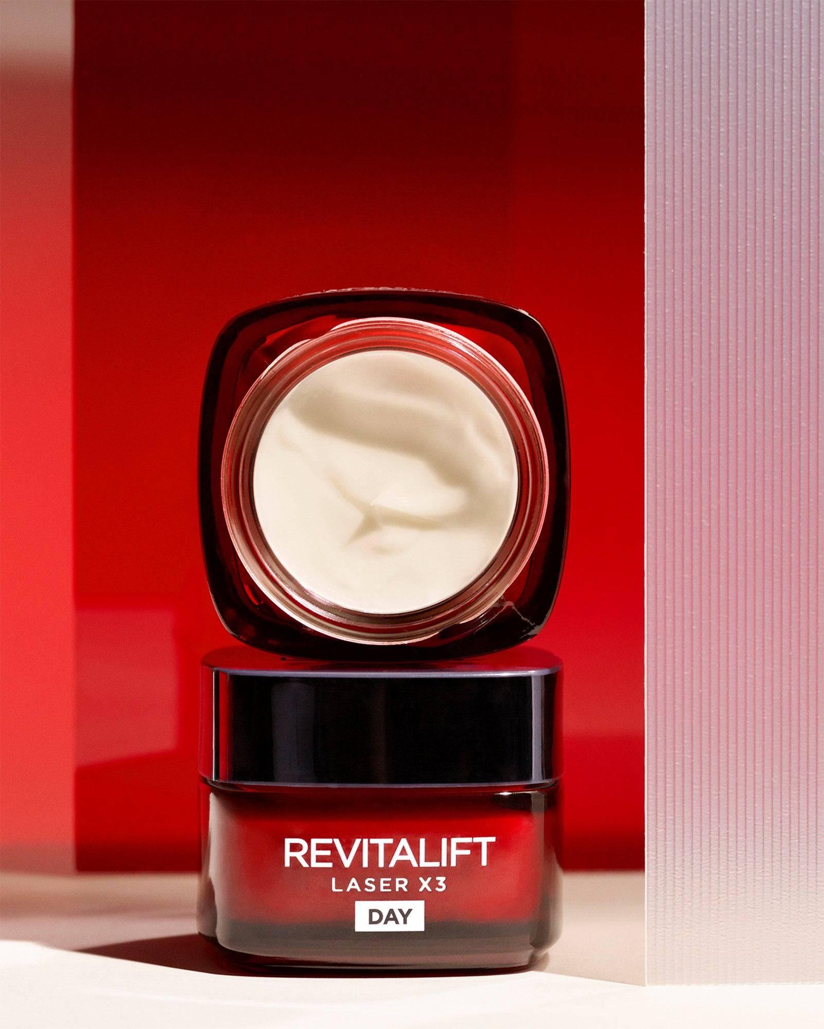 L'Oreal Paris Revitalift Laser Day 50 לוריאל קרם יום אנטי אייג'ינג רויטליפט לייזר-GLAM42