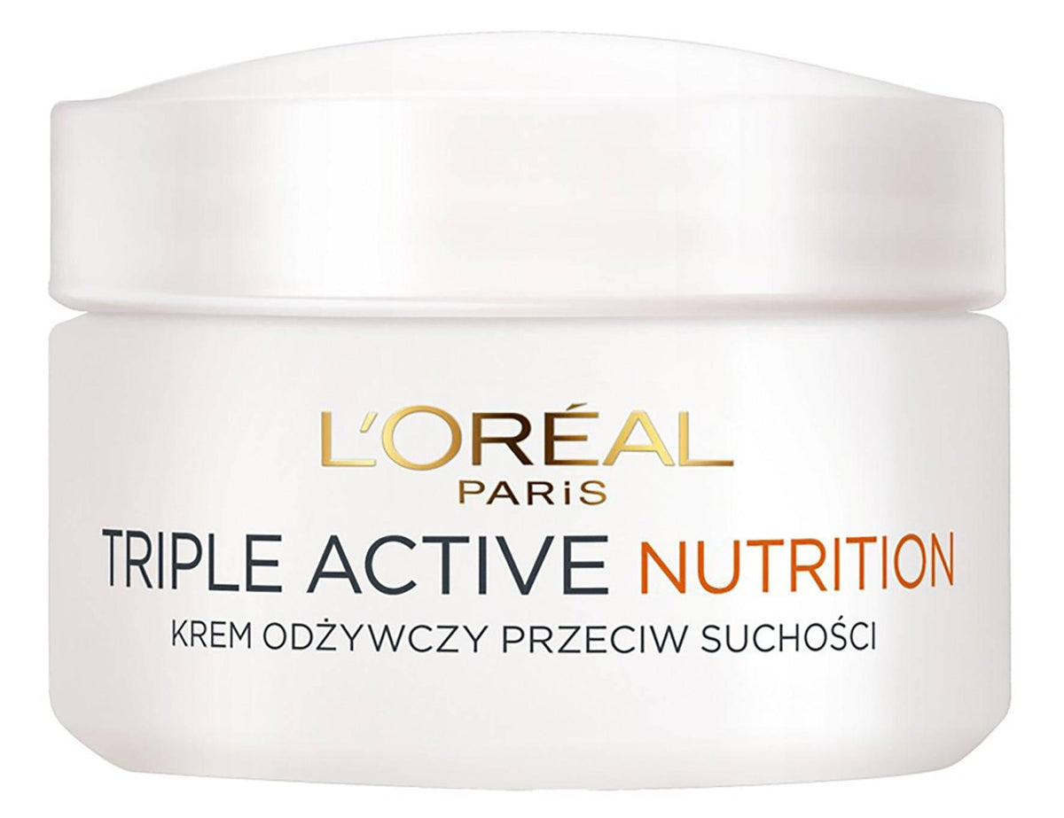 L'Oreal Paris Triple Activ Day Nutrition 50 - קרם לחות פעולה משולשת נוטרישן 50 מ"ל-GLAM42