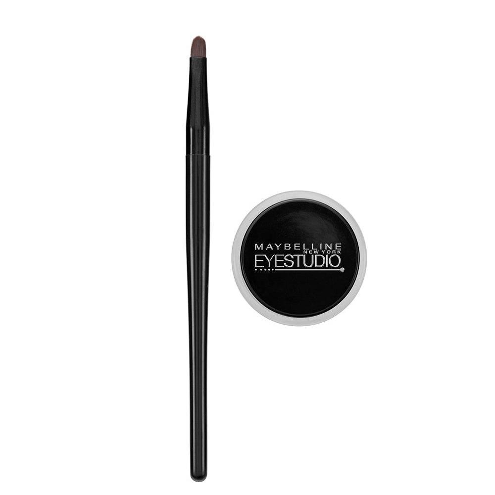 Maybelline New York Eye Studio Gel Liner Blackest Black מייבלין איי ליינר שחור-GLAM42