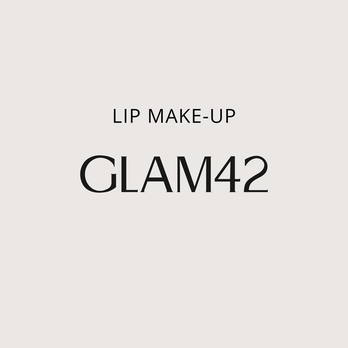 איפור שפתיים - GLAM42