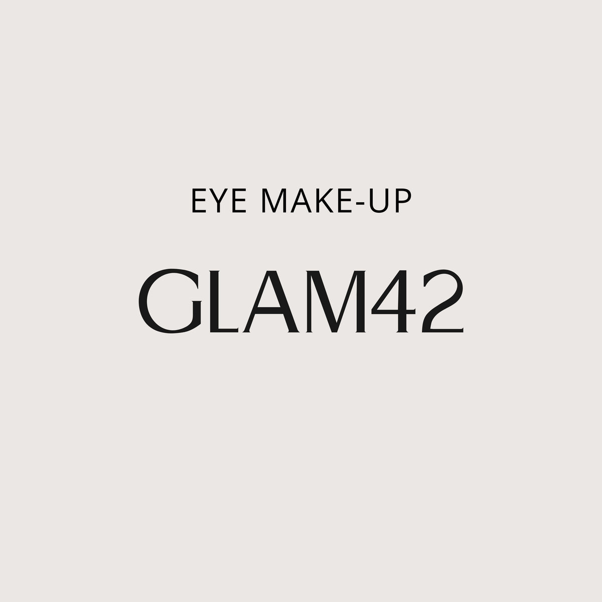 איפור עיניים - GLAM42