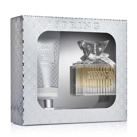 Spring White Flower Gift Set מארז בישום ספרינג לאישה-GLAM42