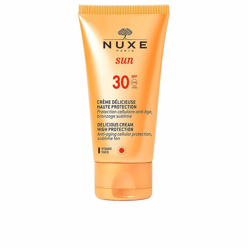 Nuxe Melting Sun Cream SPF 30 נוקס קרם פנים להגנה מהשמש