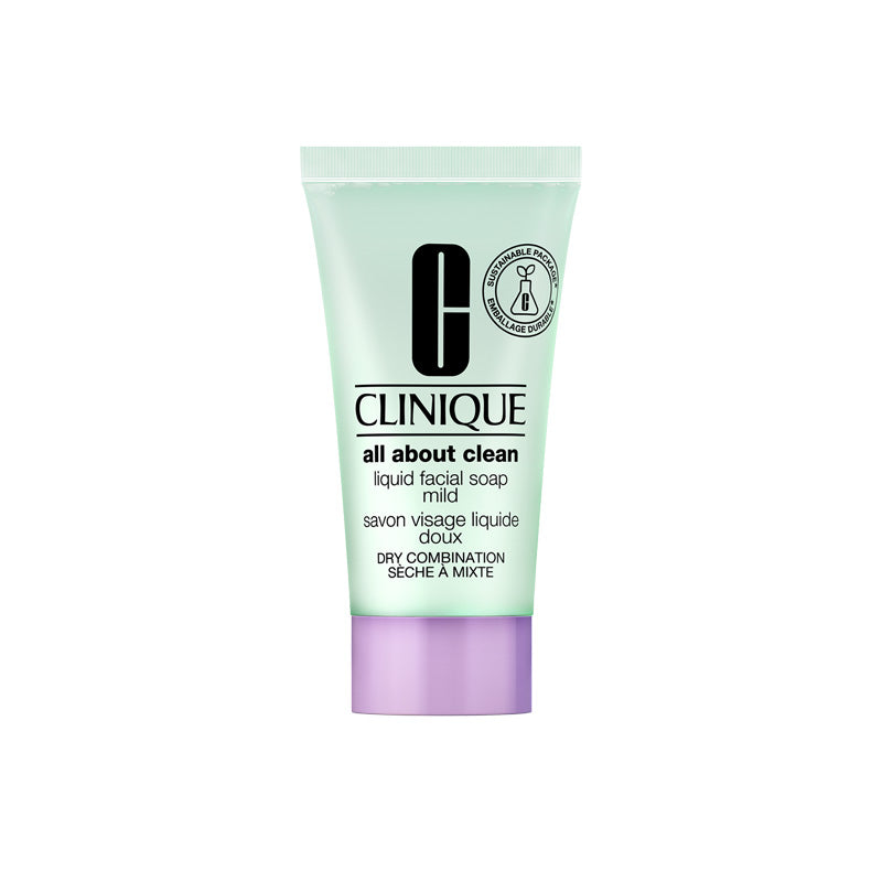 Clinque All About Clean Face 30ml קליניק סבון פנים לעור מעורב-GLAM42