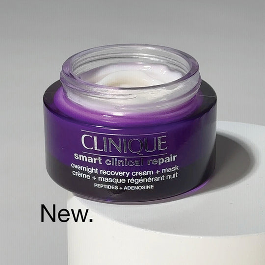 Clinique Smart Overnight Recovery Cream+Mask Mask 50ml קליניק סמארט קרם + מסכת לילה לשיקום העור-GLAM42