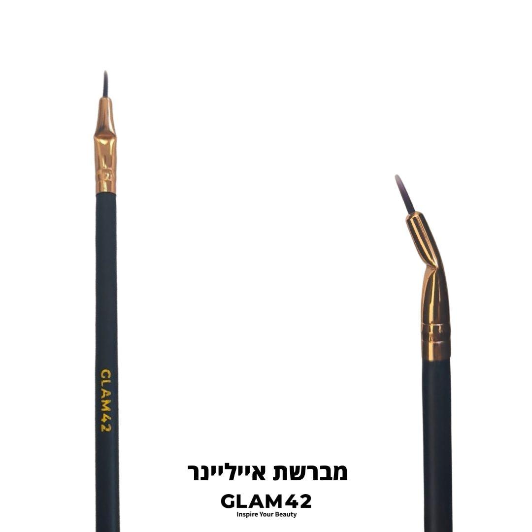 מברשת אייליינר מקצועית גלאם42 Pro Eyeliner Brush Glam42-GLAM42