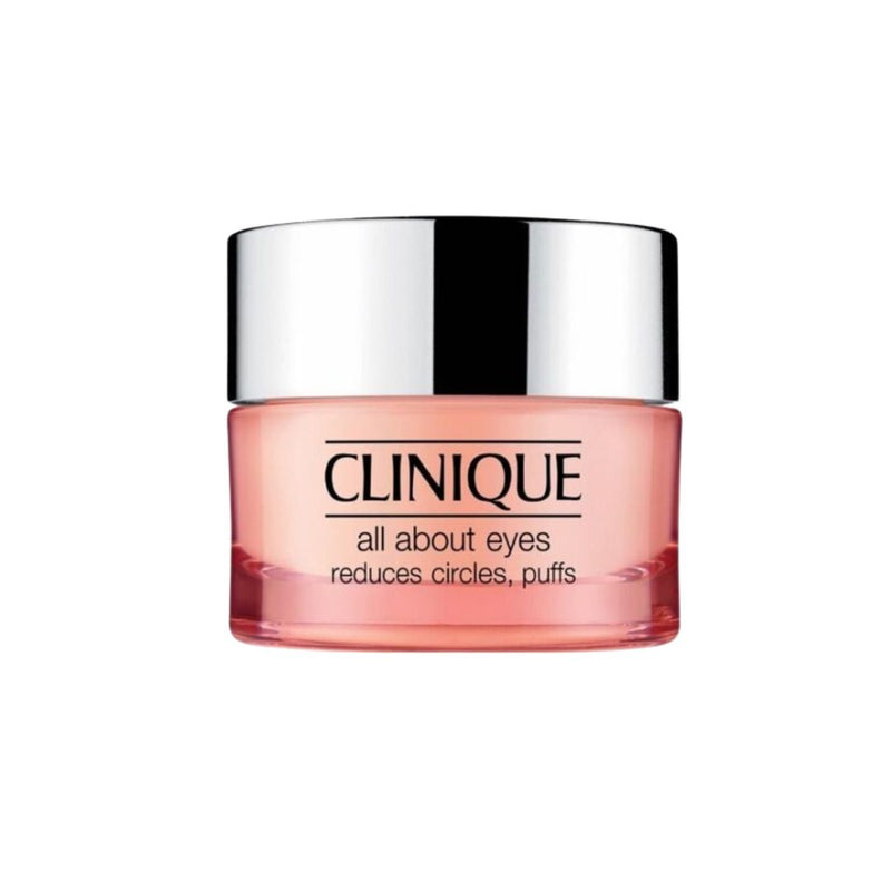 Clinique All About Eyes Cream-Gel 30ml קליניק קרם ג'ל עיניים עשיר המטשטש עיגולים שחורים ונפיחות