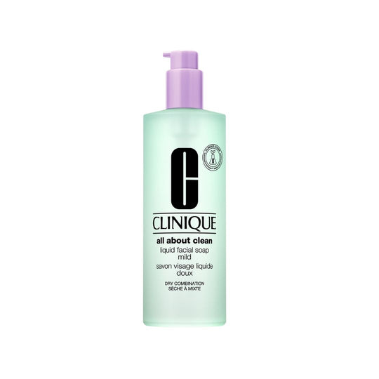 Clinique Liquid Facial Soap Mild קליניק סבון נוזלי לפנים המתאים לעור יבש עד מעורב-GLAM42
