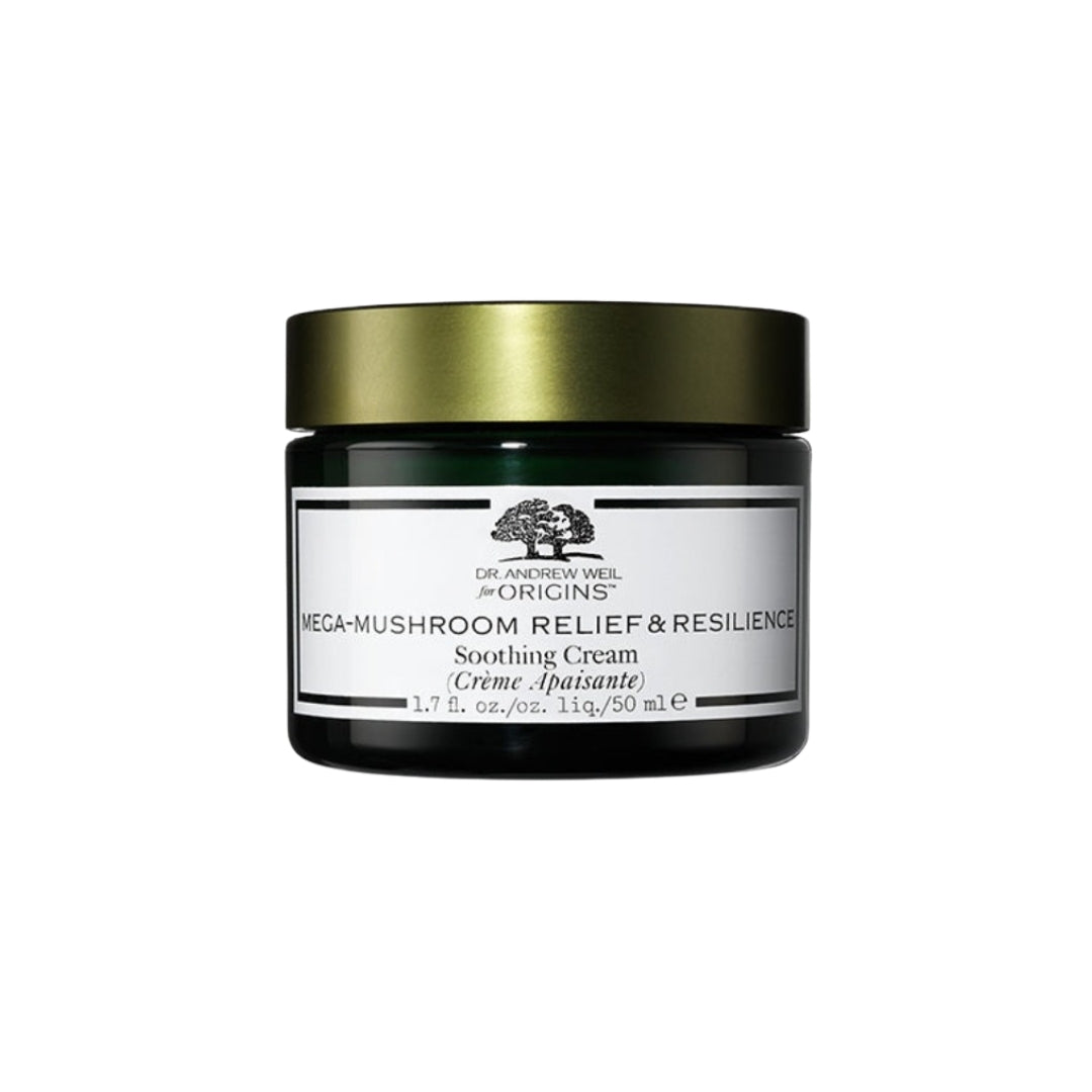 Dr. Andrew Weil For Origins Mega-Mushroom Relief & Resilience Soothing Cream קרם לחות לחיזוק והרגעת העור