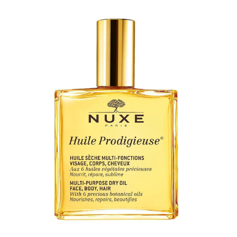 Nuxe Huile Prodigieuse Multi Purpose Dry Oil 100ML נוקס שמן הפלא - שמן רב שימושי קלאסי - GLAM42