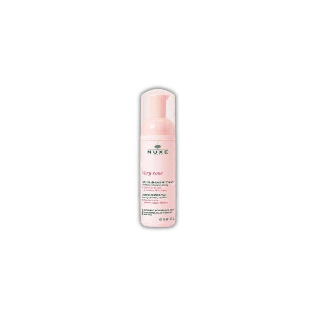 Nuxe Very Rose Light Cleansing Foam נוקס קצף ניקוי לפנים - GLAM42