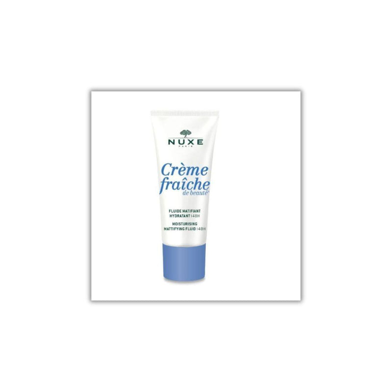 Nuxe Creme Fraiche De Beaute Moisturizing 50ml נוקס קרם פרש תחליב לחות ל48 שעות לעור מעורב - GLAM42