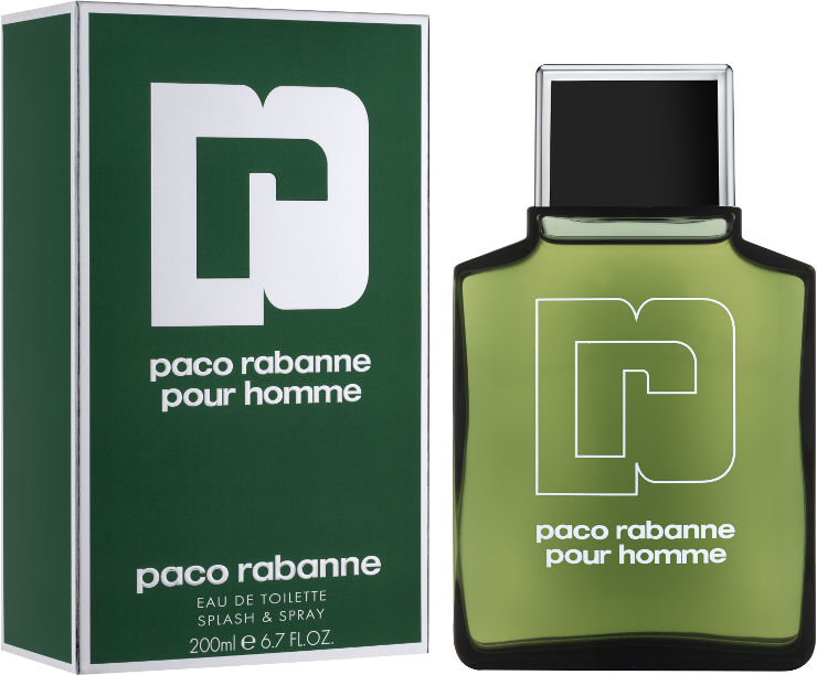 Paco Rabanne Pour Homme Edt Splash And Spray 200Ml פאקו רבאן פור הום אדט 100 מל - GLAM42