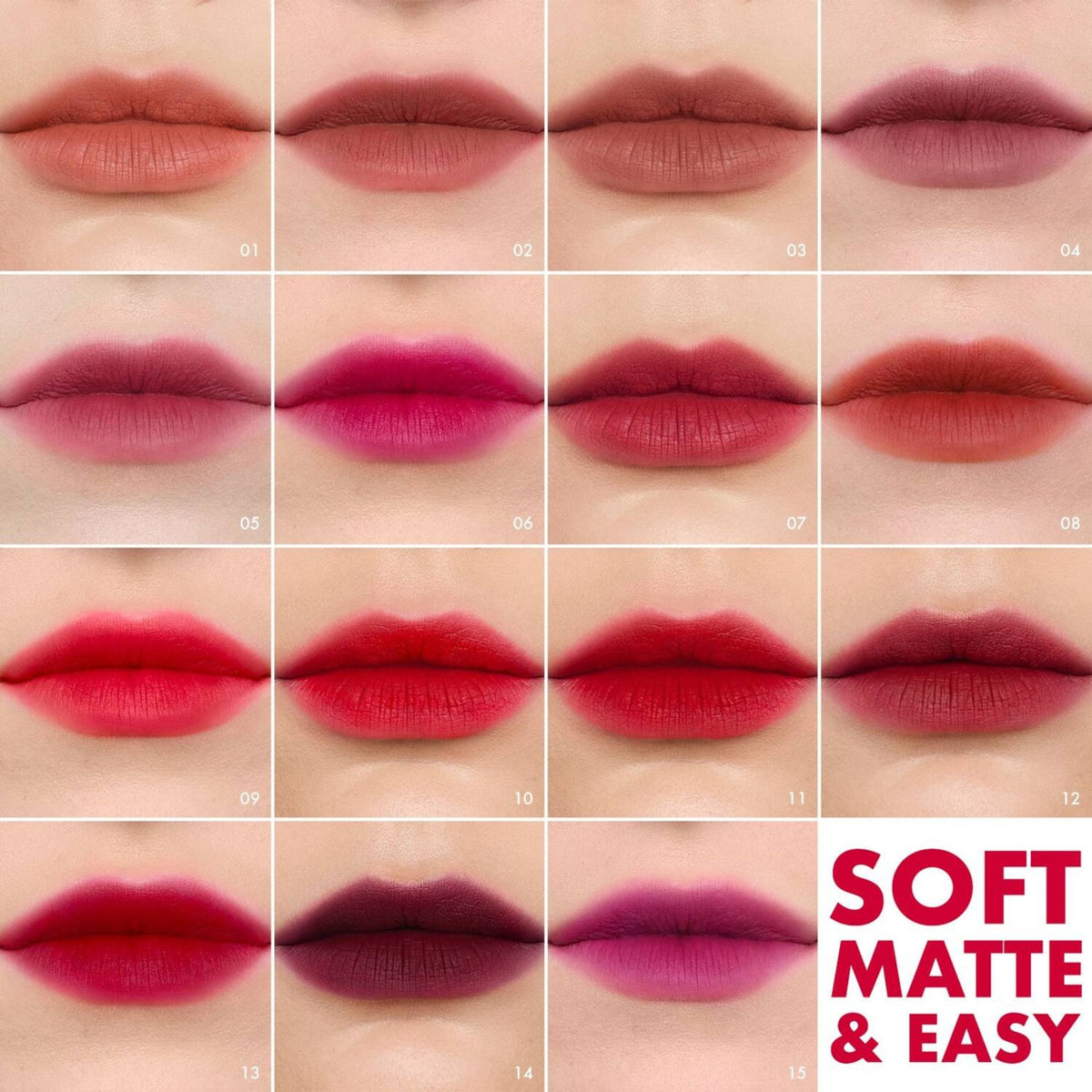 Sephora Collection Soft Matte Easy Liquid Lipstick ספורה קולקשין שפתון נוזלי מט