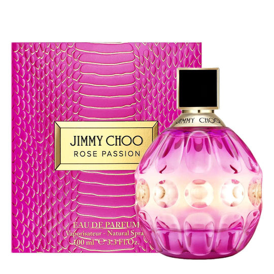 Jimmy Choo Rose Passion Edt 100Ml בושם לאישה ג'ימי צ'ו רוז פאשן אדפ-GLAM42