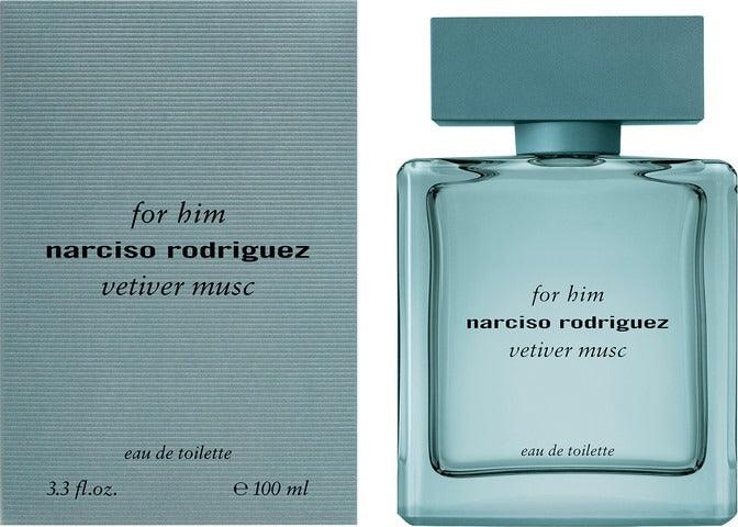 Narciso For Him Vetiver Musc Edt 100ML בושם לגבר נרסיסו וטיבר מאסק