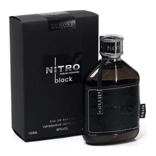 Dumont - Nitro Black EDP For Men 100ML-GLAM42