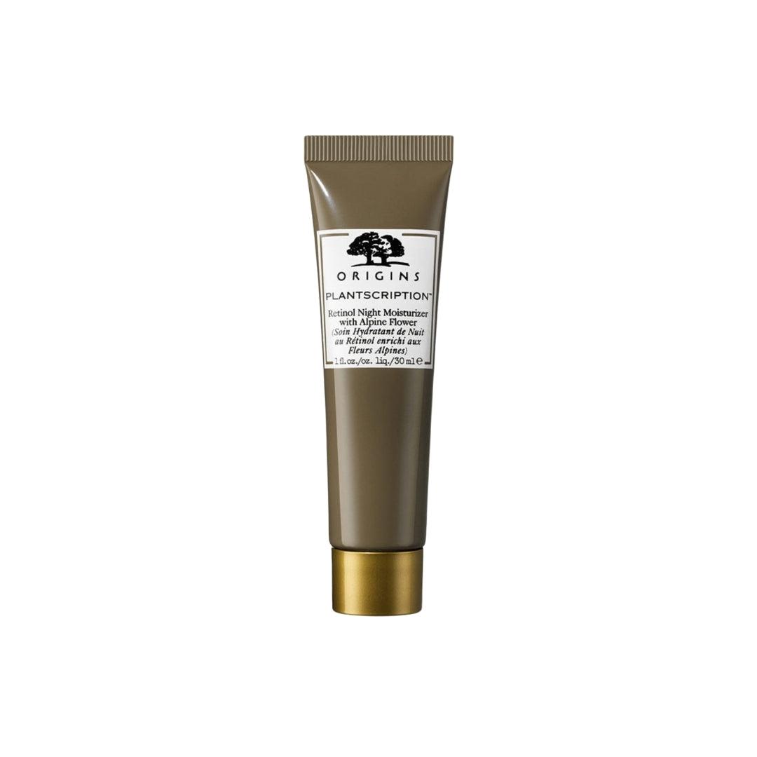 Origins Plantscription Retinol Night Moisturizer With Alpine Flower קרם לילה המכיל רטינול ופרח אלפיני - GLAM42