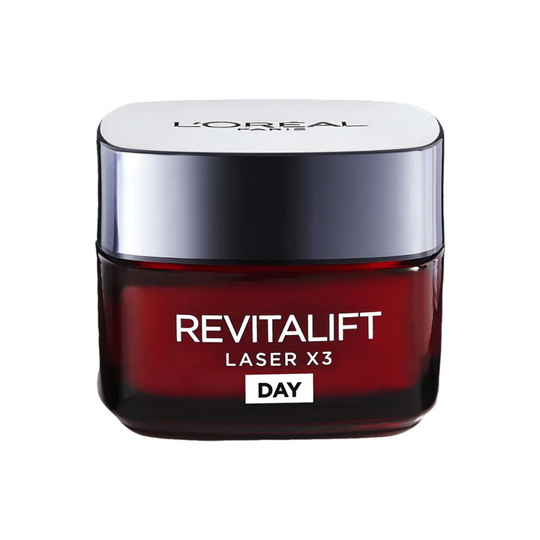 L'Oreal Paris Revitalift Laser Day 50 לוריאל קרם יום אנטי אייג'ינג רויטליפט לייזר-GLAM42