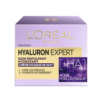Loreal Hyaluron Expert Night Cream 50ML לוריאל דרמו היאלורון אקספרט קרם לילה-GLAM42