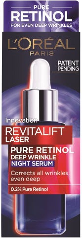 L'Oreal Paris Revitalift Laser Retinol Night Serum 30ml לוריאל רויטליפט לייזר סרום רטינול לילה
