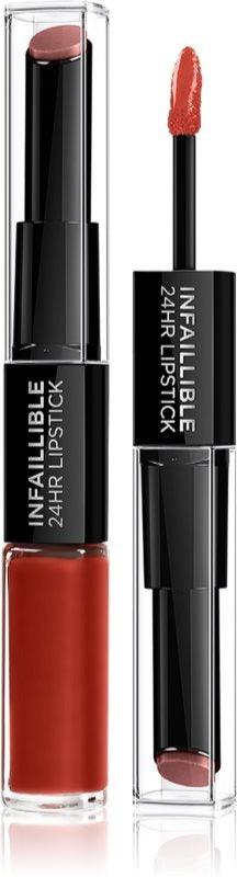 L'Oreal Paris Infaillible Lip Paint לוריאל שפתון מקרון עמיד - GLAM42