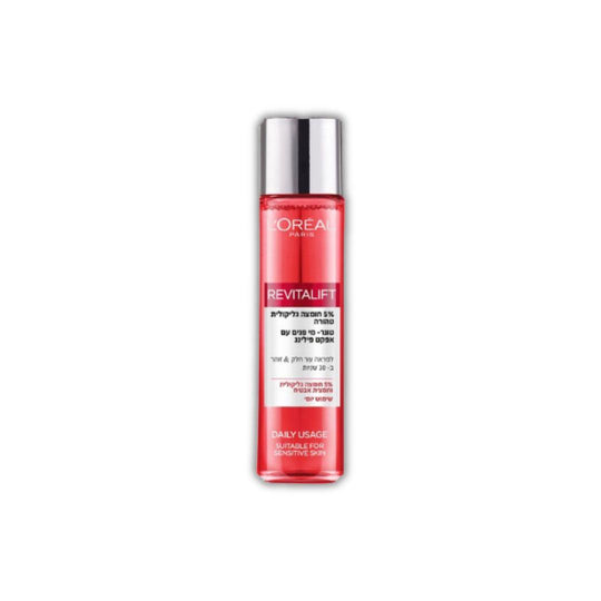 Loreal Revitalift Daily Usage לוריאל טונר חומצה גליקולית-GLAM42