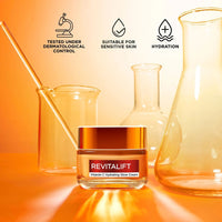 L'Oréal Paris - Revitalift Vitamin C Day Cream 50ML | קרם יום ויטמין C רויטליפט לוריאל פריז בגודל 50 מ"ל-GLAM42