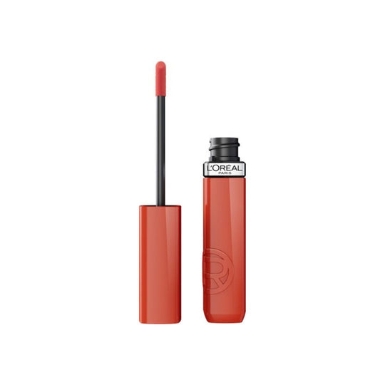 L'Oréal Paris Laque Resistance Liquid Lipstick 4.3ML | לוריאל פריז שפתון נוזלי בגימור מבריק 4.3 מ"ל-GLAM42