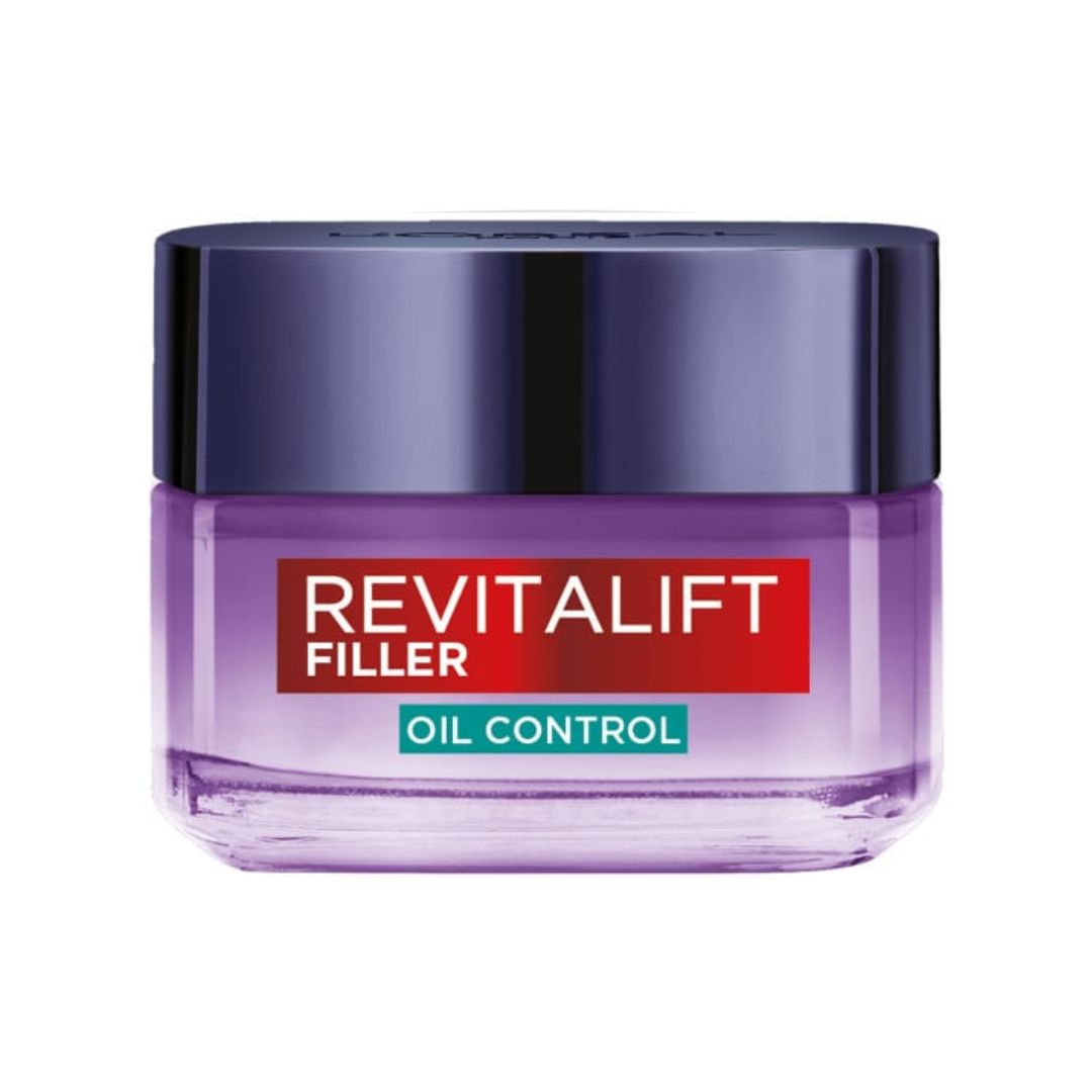 Revitalift Filler Gel Face Cream for Oily Skin לוריאל רויטליפט פילר קרם לעור שמן