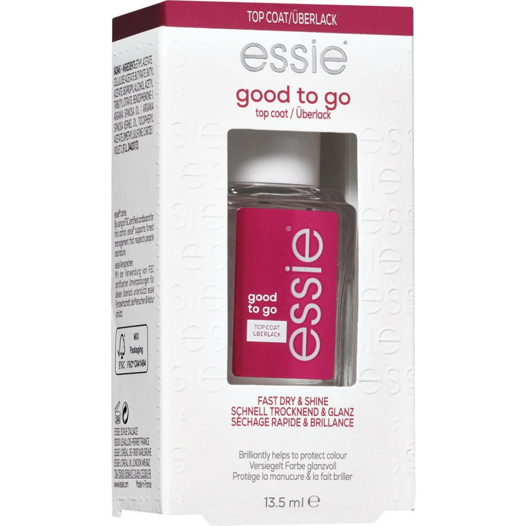 Essie Good To Go Top Coat אססי שכבת לק עליונה