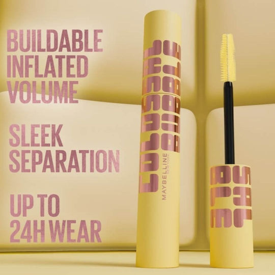 Maybelline Colossal Bubble Mascara Black 10 ml | מייבלין מסקרה קולוסל באבל שחור 10 מ"ל-GLAM42