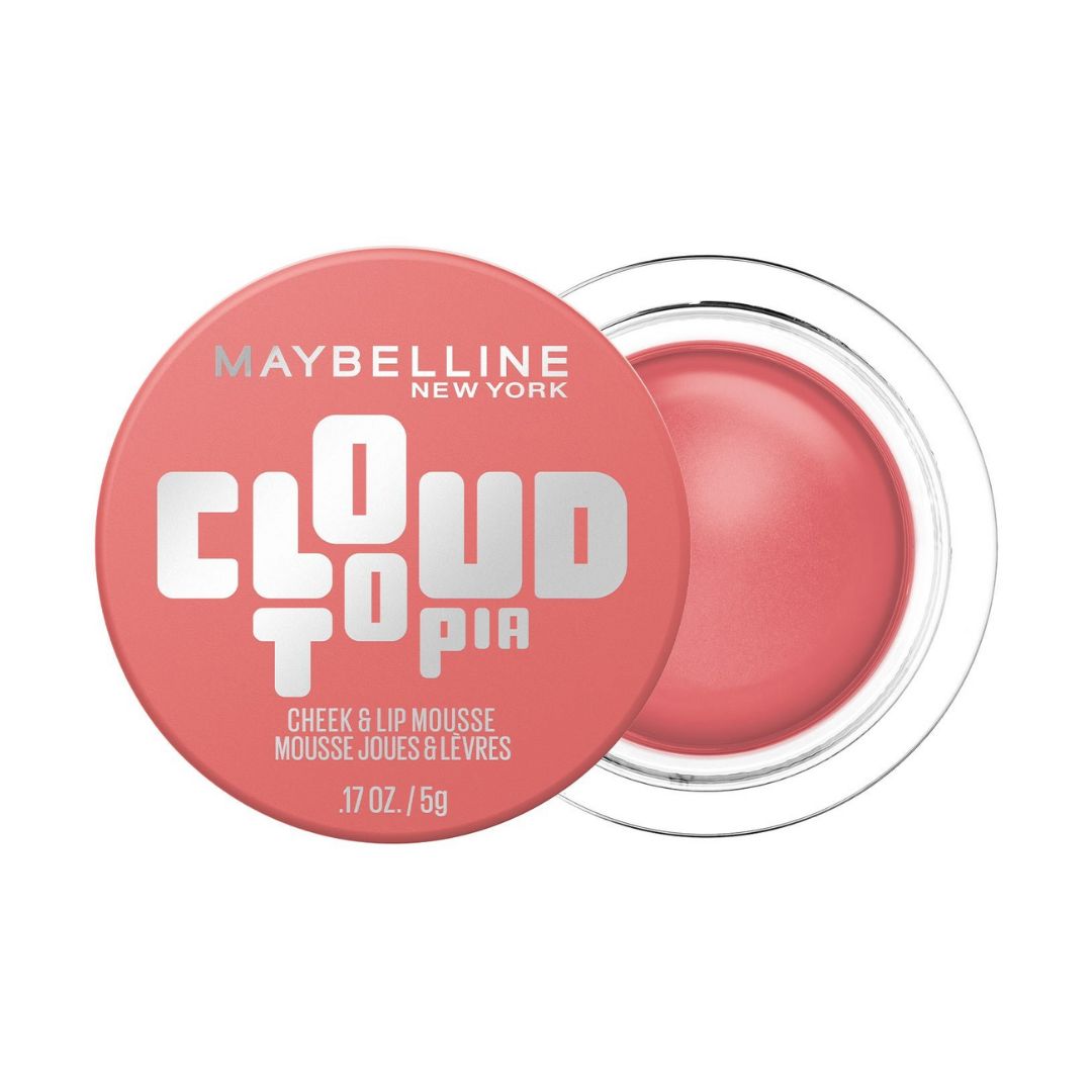Cloudtopia Lip & Cheek Tint מייבלין קלאודטופיה טינט סומק ושפתיים