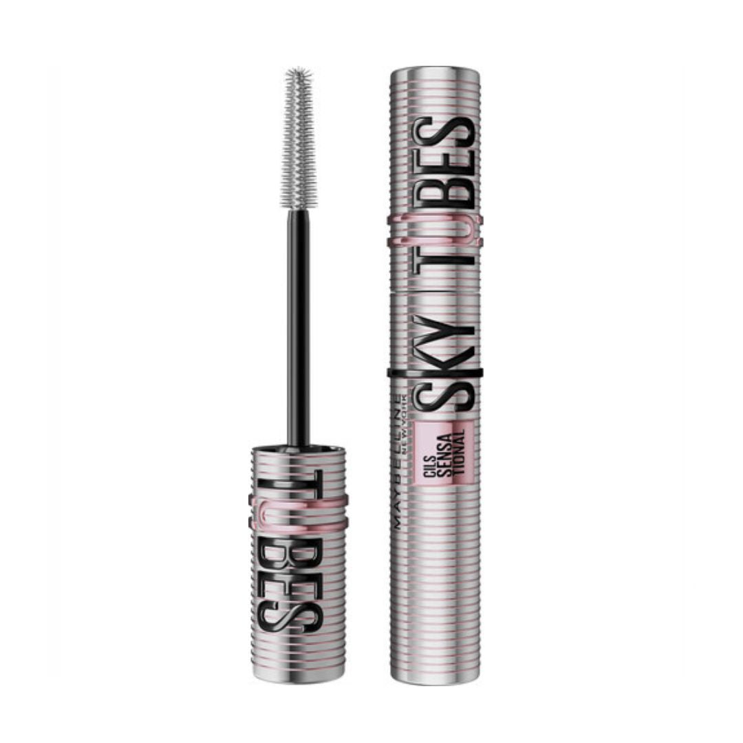 Lash Sensational Sky Tubes Mascara מייבלין מסקרה למראה ריסים ארוכים