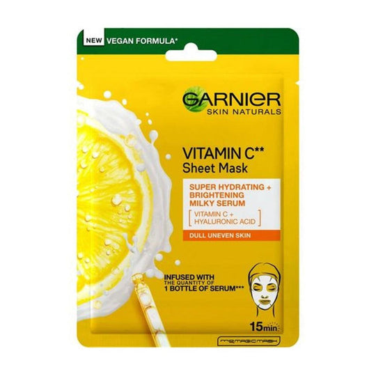 Garnier Vitamin C Sheet Mask גרנייה מסכת טישו ויטמין סי-GLAM42