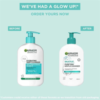 Garnier Pure Active Hydrating Deep Cleanser 250ML גרנייה פיור אקטיב סבון ניקוי עמוק