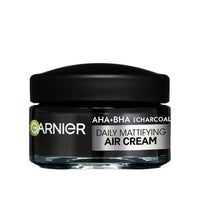 Garnier Pure Active Charcoal Daily Mattifying Air Cream 50ML גרנייה פיור אקטיב קרם לחות פחם למראה מאט-GLAM42
