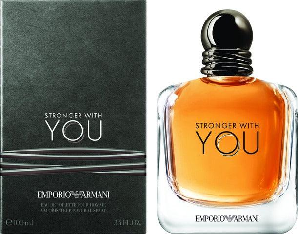 Giorgio Armani Stronger With You Edt 100ml בושם ארמני לגבר - GLAM42