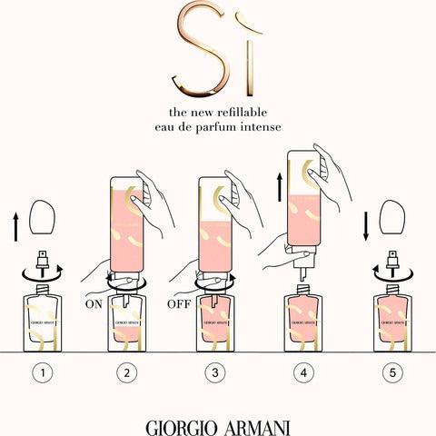 Armani Si Intense Edp 100ml Refillable בושם ארמני לאישה (Copy) - GLAM42