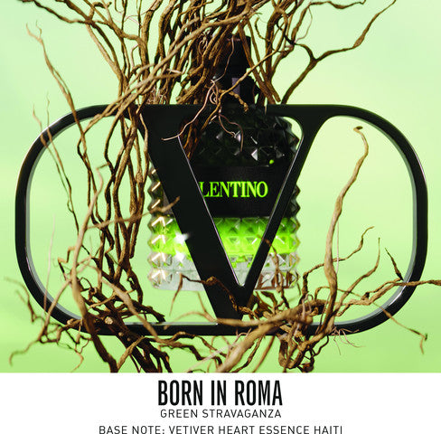 Valentino Born In Roma Uomo Green Stravaganza Edt 100ml בושם ולנטינו לגבר