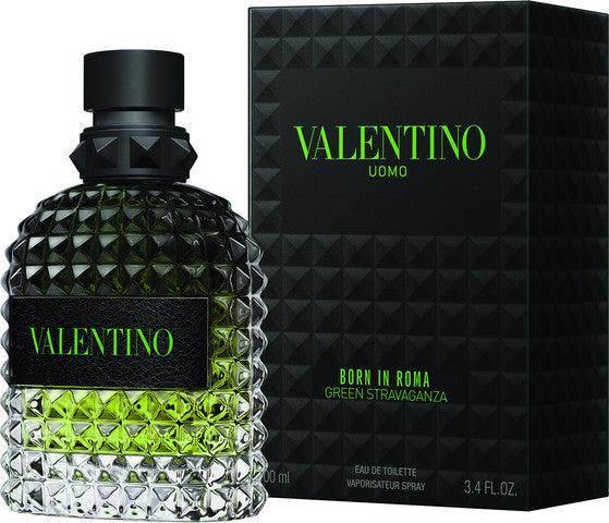 Valentino Born In Roma Uomo Green Stravaganza Edt 100ml בושם ולנטינו לגבר - GLAM42