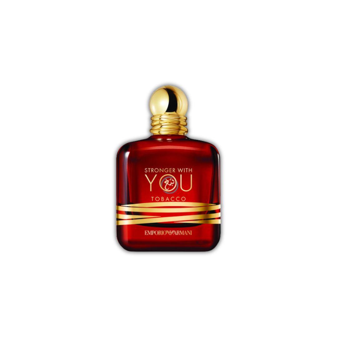 Emporio Armani Stronger With You Tobacco Edp 100ml בושם ארמני במהדורה מוגבלת לגבר - GLAM42