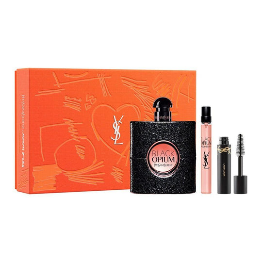 Yves Saint Laurent Black Opium Edp Set מארז בישום לאישה איב סן לורן בלאק אופיום-GLAM42