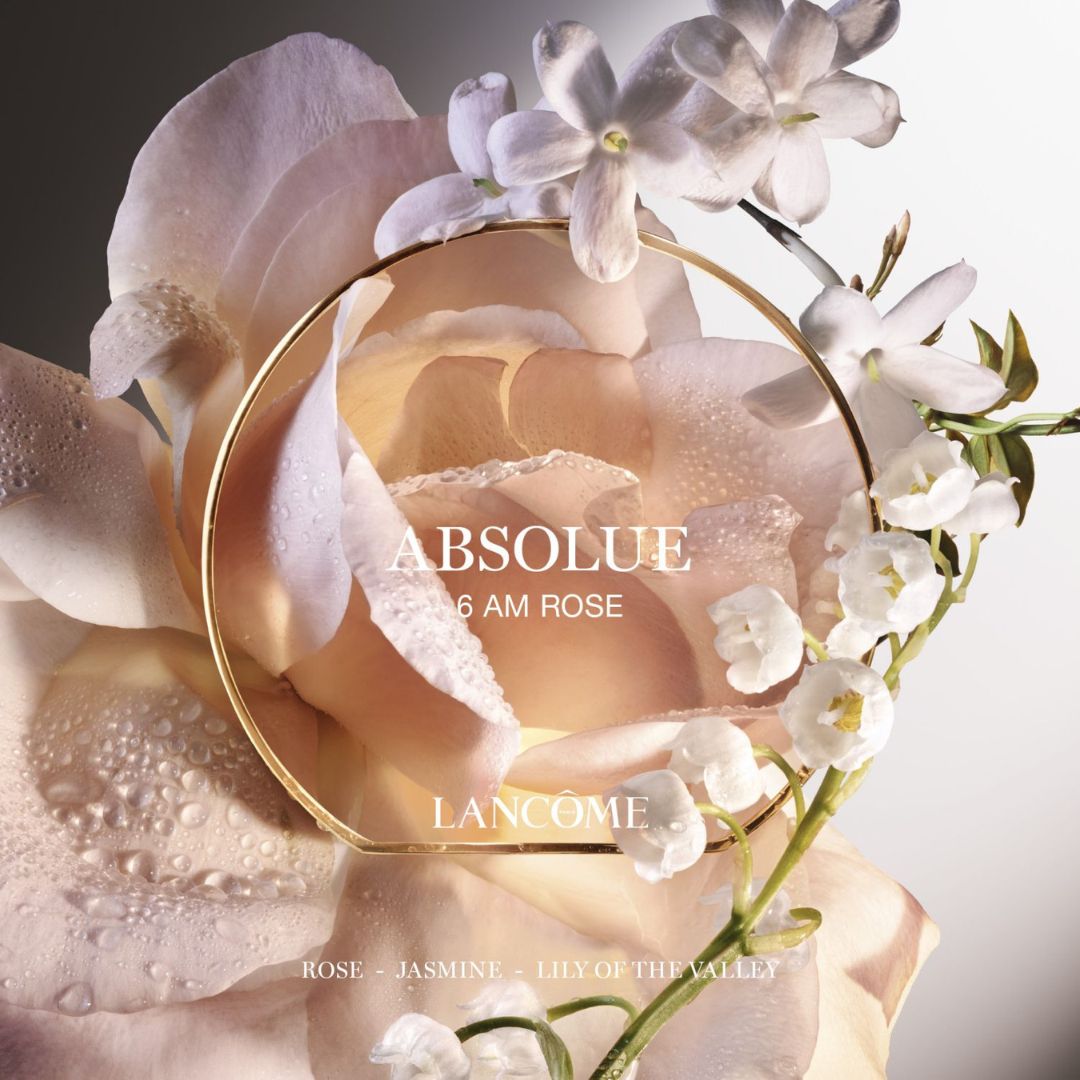 Lancome Absolue 6 AM Rose EDP 100ML לנקום 6 איי אם רוז אדפ